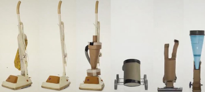 20180604013952 95607 - James Dyson's 5217 failed Prototypes before he invent first Cyclone vacuum Cleaner DC01