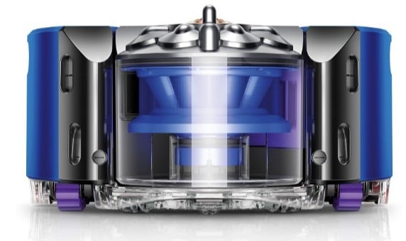The direction of Dyson 360 eye Heurist robot vacuum cleaner