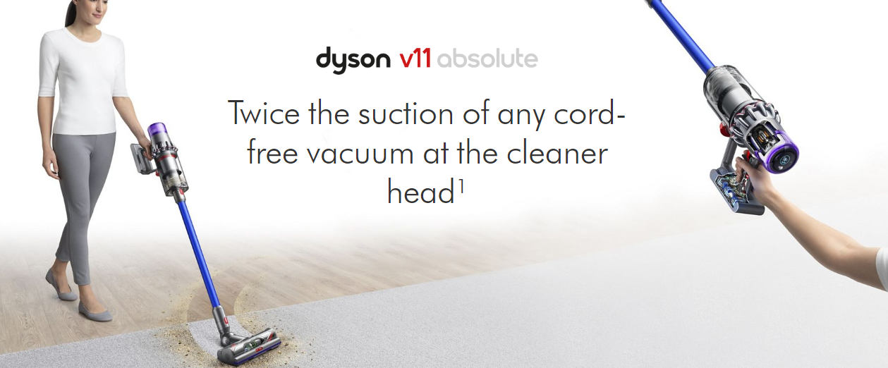Something important about Dyson V11 vacuum cleaner