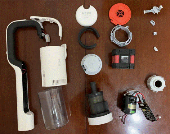 Disassembly of Roidmi NEX Vacuum Cleaner